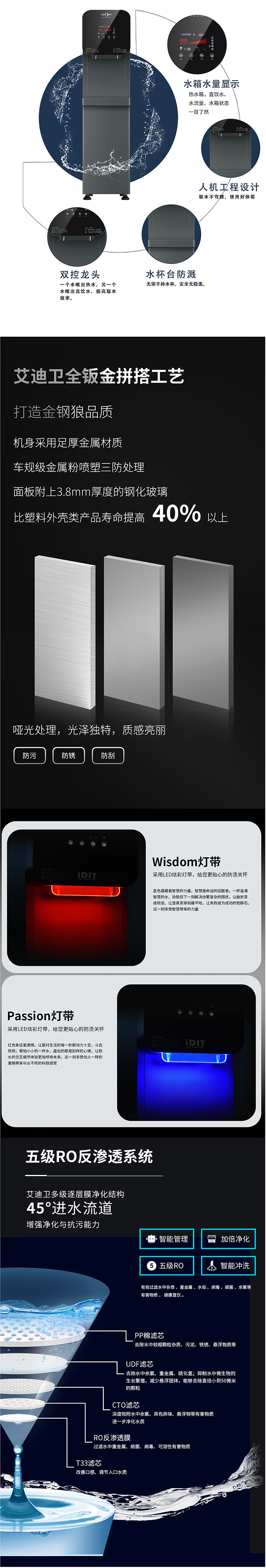 艾迪卫直饮水机价格